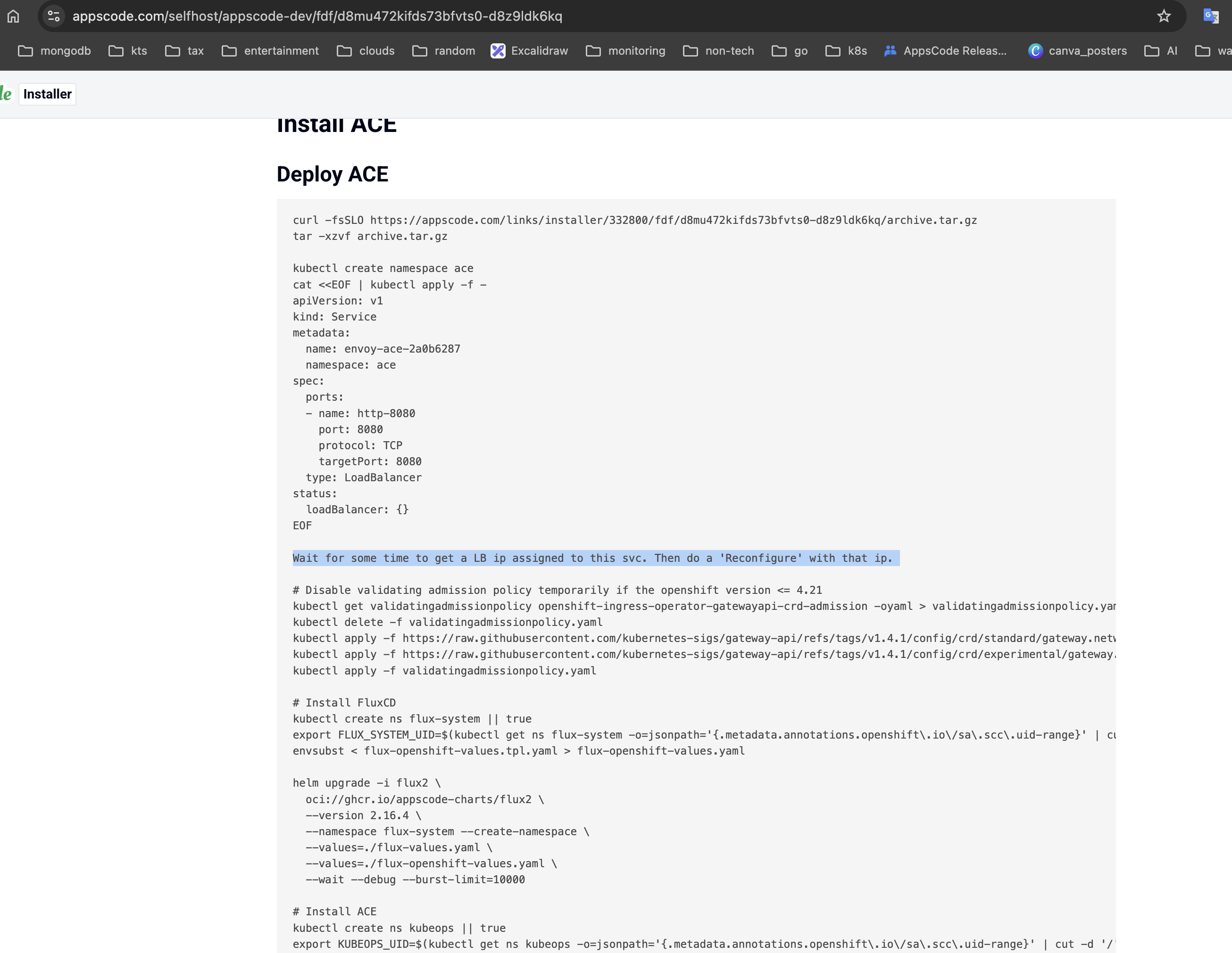 Ip Reconfigure Openshift