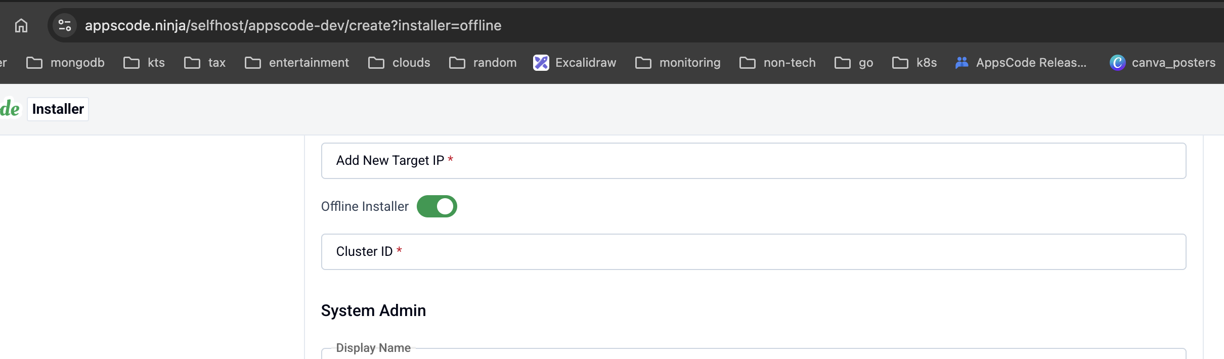 Offline Toggle